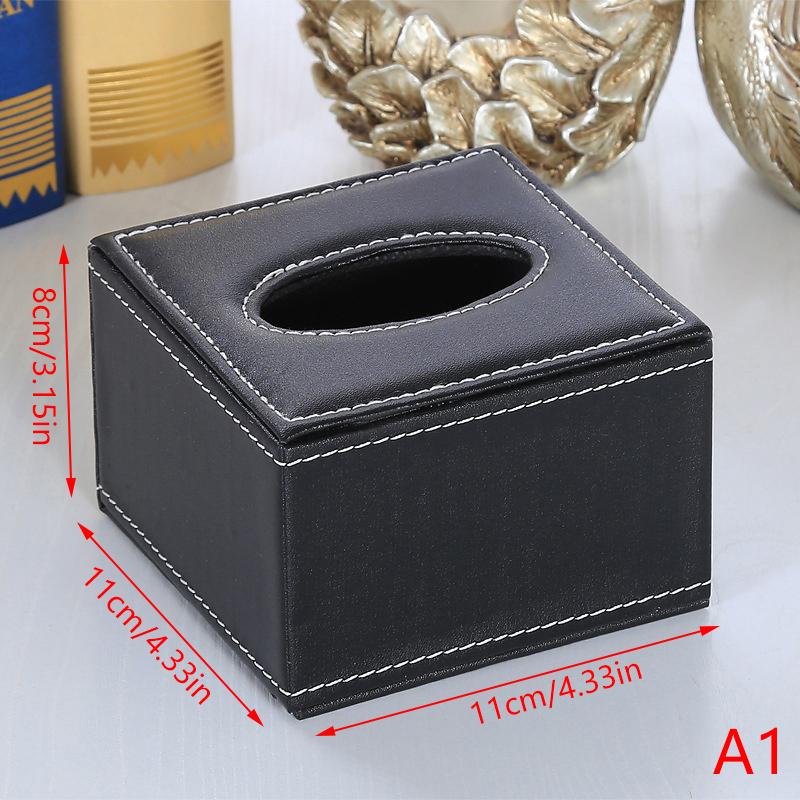 

4 размера, прямоугольный держатель для бумаги из искусственной кожи, диспенсер для салфеток, коробка для хранения, автомобильный декор для дома, высококачественная прямоугольная коробка для салфеток