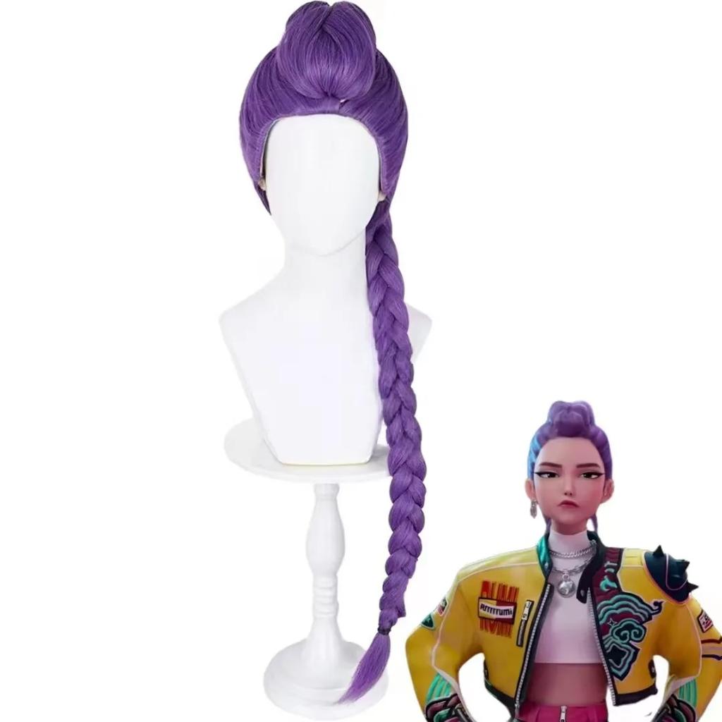 Dětský Kpop Démon Rumi Zoey Mira Cosplay Lovci Huntrix Kostým Dívčí Skupina Idol Role play Halloween Karneval Party Oblečení Oblek