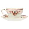 Noritake Cup & Saucer (for both coffee and tea), 190cc, Kiki's Delivery Service, Pink, Bone China, MJ97221/H-612L