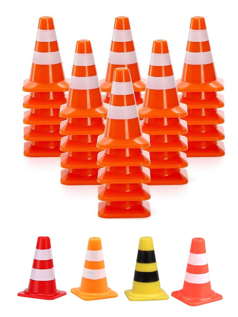 Miniature Simulation Roadblock Traffic Parking Scene Sand Table Road Props Children'S Teaching And Cognitive Toys