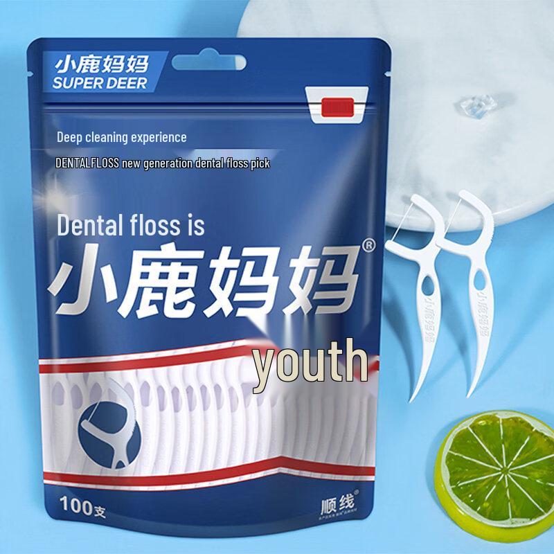 Little Deer Mom Ultra-fine Dental Floss Picks