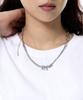Cream Soda Lab Block Initial Mixed Chain Necklace