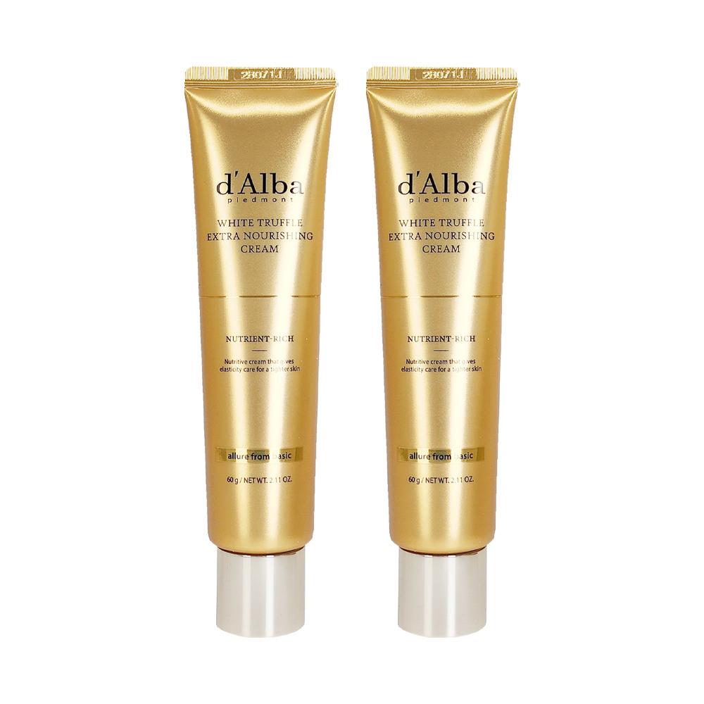 d Alba White Truffle Extra Nourishing Cream 60g x 2 d Alba White Truffle Nourishing Cream x2