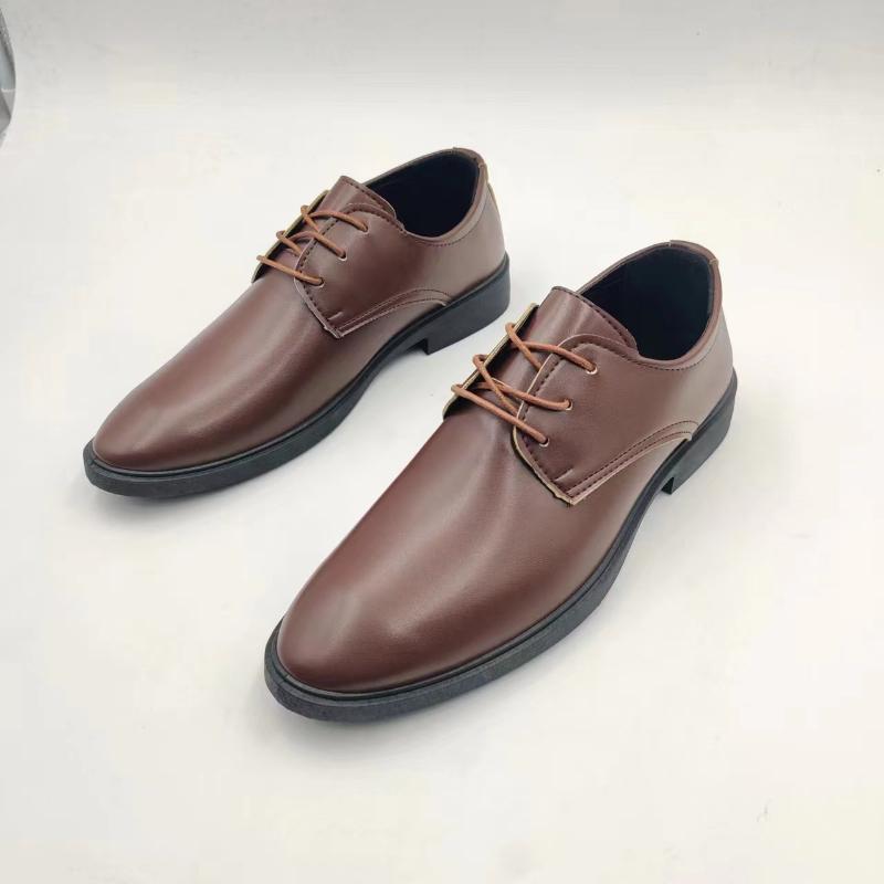 Spring Autumn British Casual Shoes Business Leather Footwearmen'S Fashion Shoes In Suits Comfortable Height Increasing Male Shoe