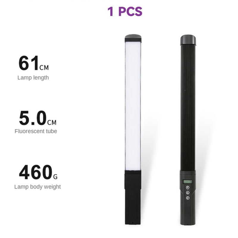 Handheld RGB Light Wand USB Rechargeable Photography Light Stick For Party Video Lights 10 Brightness Adjustment LED Fill Lights