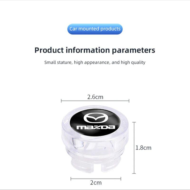 Car Cigarette Lighter Dust Cover Auto Accessories For Mazda Speed 2 3 5 6 Atenza CX80 CX70 CX90 CX3 CX5 CX8 MX30 CX60 CX30 CX7
