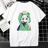 Camiseta De Mujer Genshin Impact Camisetas De Unisexga Corta Estampada Harajuku Para Mujer Ropa De Calle Kawaii De Verano