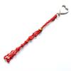 Handwoven Waxed Cord Keychain Net Pocket Bag Charm For Bags Backpacks And Accessories Fashionable Keyring