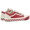 Vans OG Old Skool LX Bumper Cars - Marshmallow Cardinal Unisex Sneakers Red VN0A4P3X4O3