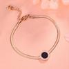 High Quality Stainless Steel Roman Numerals Rose Gold Bracelets &Bangles Female Charm Popular Bracelet For Women Jewelry