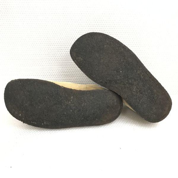 Regal Desert Boots Suede Short Boots Beige Size 25.0 Crepe Sole Leather Dress Shoes(USED)