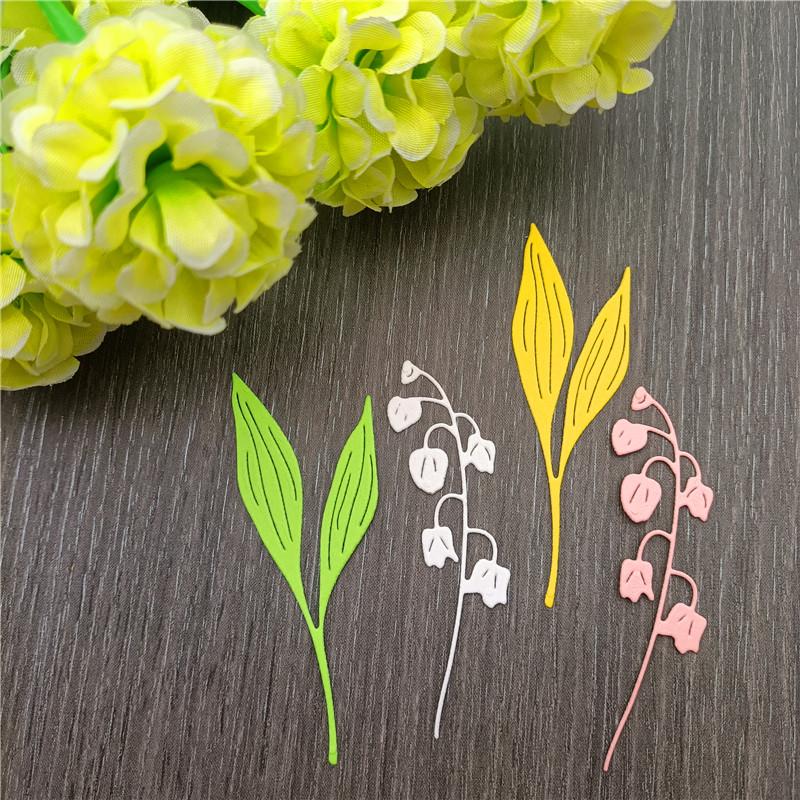 Flowers Leaves Metal Cutting Dies for DIY Scrapbook Cutting Die Paper Cards Embossed Decorative Craft Die Cut