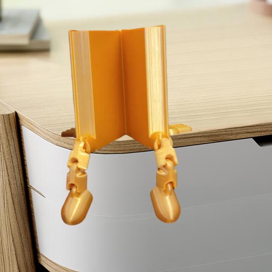 Articulated Book Ornament 3D Printed Desk Buddy Book Flexible Book Ornament