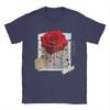 Oversized T Shirt Summer Streetwear Graphic Dark Floral Urban Aesthetic ON Back Fashion TShirts Short Sleeve Clothing