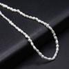 1String, Luxury Natural Freshwater Pearls, 2-3mm, White Nugget Pearl Beads for Jewelry Making DIY Crafts, Wedding Gift for Women, 36cm