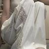 Women's Summer Stylish Lace-Trimmed Wide-Leg Pants - Straight Cut Casual Trendy Long Trousers