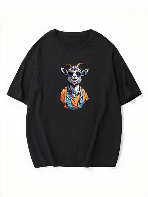 Women’s T-shirt with animal print S
