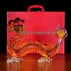 Creative Transparent Dragon Zodiac Fruit Wine Bottle - High Borosilicate Glass, Sealed and Hollow Design
