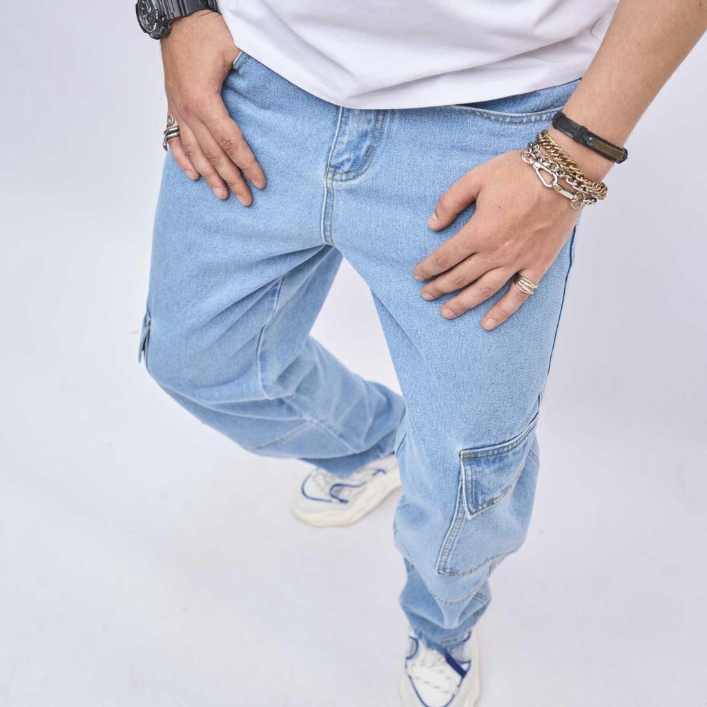 2023 Men's American Trend Loose Wide-Leg Jeans