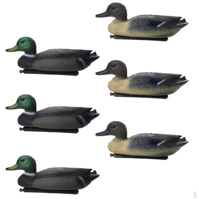 6 Pcs 3 DECOY Floating Lure W/ Keel for Outdoor