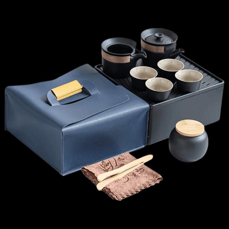 Ceramic Travel Tea Set
