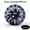 Compatible Tesla Model Y Cyclone Wheel Hub Caps & 19'' Rim Protectors