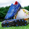New Men Football Boots TF Sport Training Soccer Shoes Soft Ultralight Breathable Professional Sneakers Unisex Grass Cleats Match