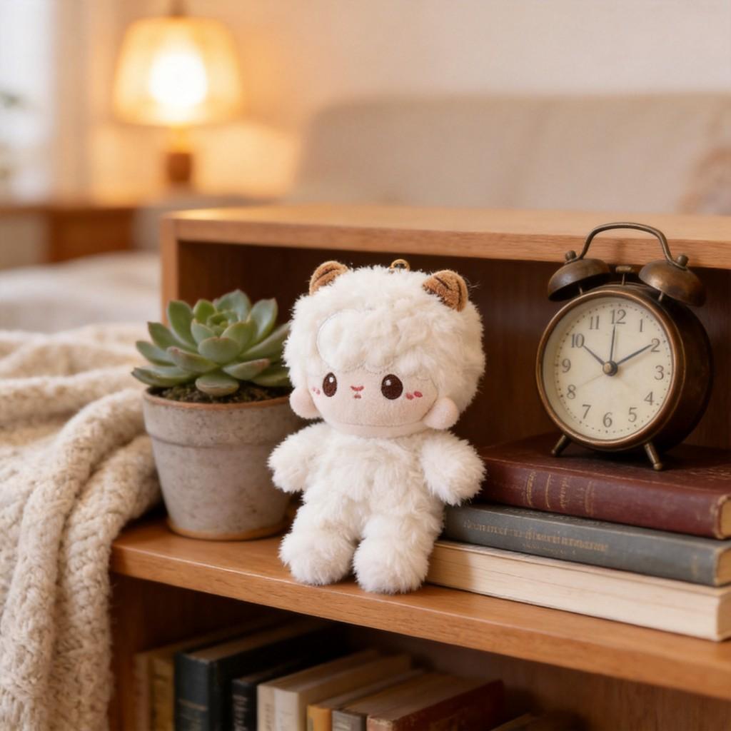 Plush Sheep Keychain Soft Toy For Kids And Teens Gift Ideas