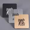 YINGTU Glass Door Push/Pull Sign