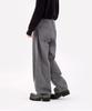 Dideobeulyueseui Balloon Fit Cotton Pants (Gray)