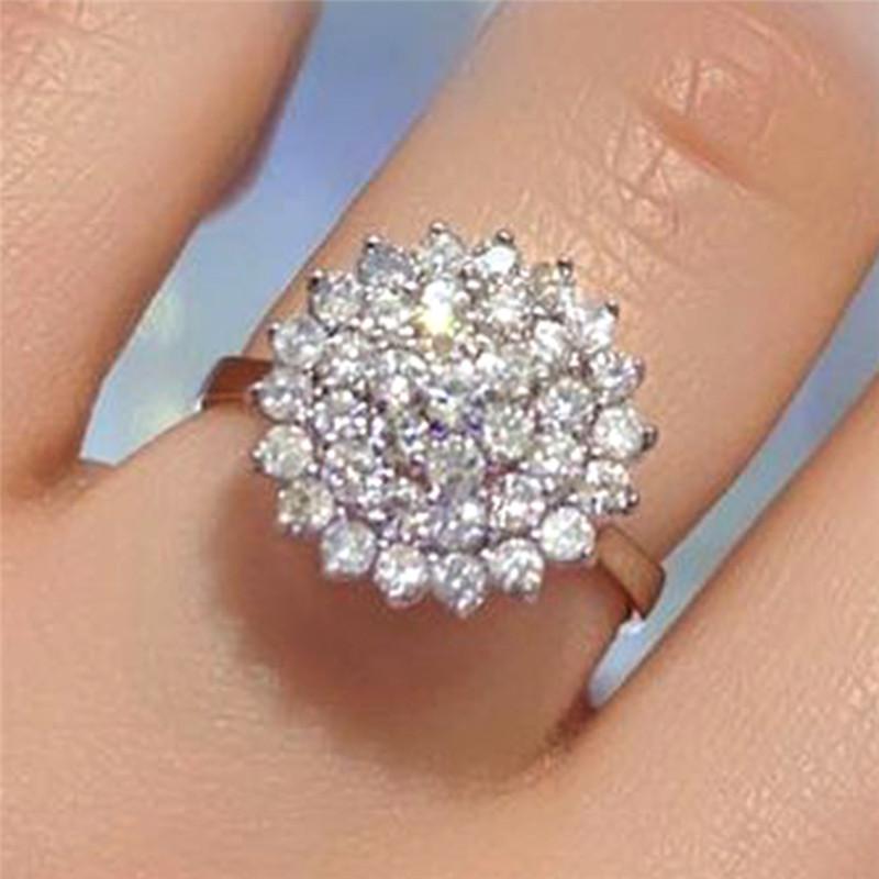 Accessories, Fashionable And Luxurious Women'S Rings, Full Of Stars And High-End Rings