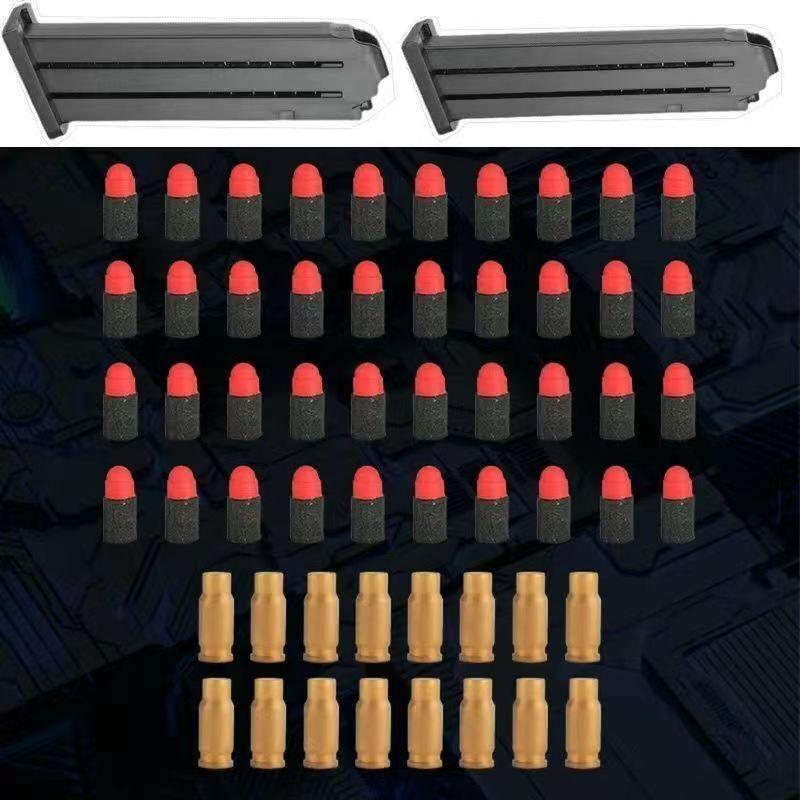 QEducational Toy Gun Shell Ejecting Toy Foam Soft Bullet Blaster For Kids Boys Adults Airsoft Pistol Children Birthday GiftM