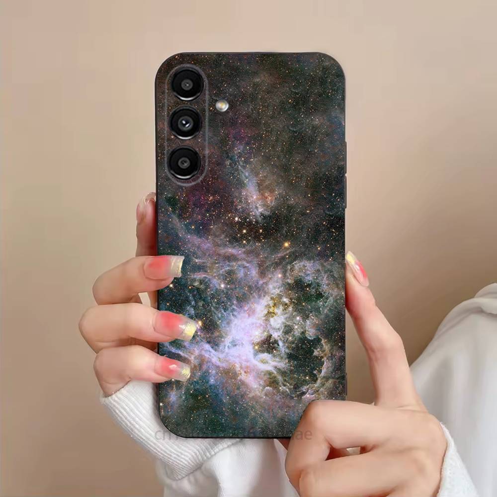 Earth Stars Space Phone Case For Samsung Galaxy S21 22 23 24 S25 Ultra PlusS20 FE S10 Plus  Cover Funda