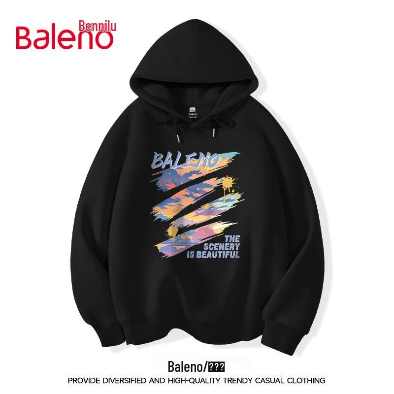 Baleno Men's Creative Graffiti Hoodie