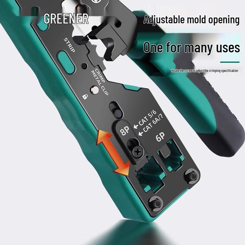 GREENER Professional Network Cable Crimping Tool