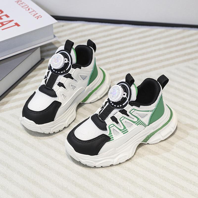 Jungen Dad-Schuhe 2025 Frühling neue Kindersportschuhe mittlere und ältere Jungen rutschfeste lässige trendige Schuhe Klassenkameraden