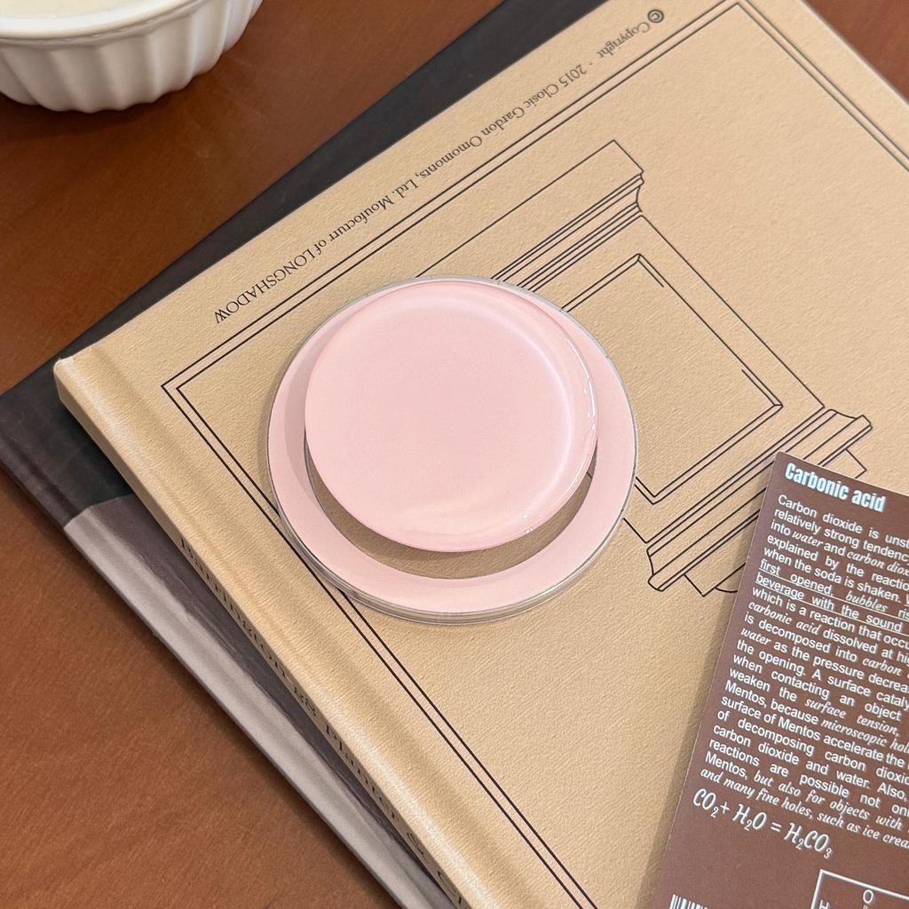 Ins Style Solid Color Simple Magnetic MagSafe Mobile Phone Holder Small Fresh Candy Color Retractable High-end Sense