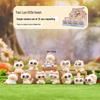 Hot Selling Cat Travel Diary: Blind Box Fashion Resin Figurine - Hand-Painted Cute Cat Desktop Ornament