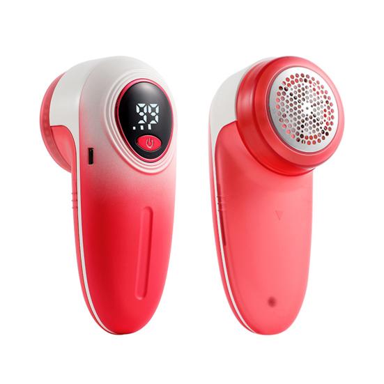 Fabric Shaver Lint Remover Rechargeable 6-Blade Clothes Shaver LED Display