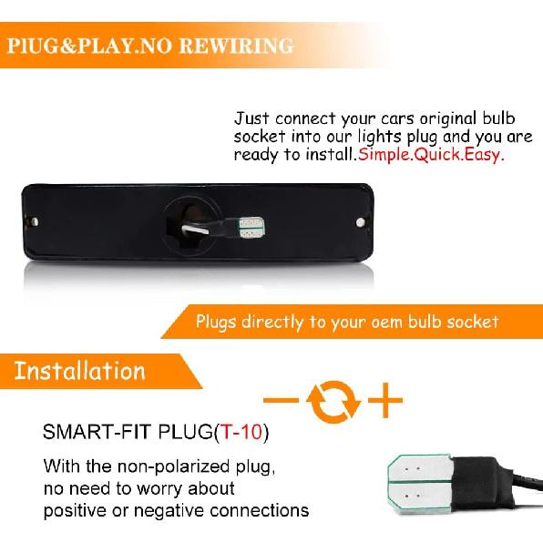 For 1987 1988 1989 1990 1991 1992 1993 1994 1995 Jeep Wrangler YJ Fender Front Bumper Passenger Side Marker lights White LED