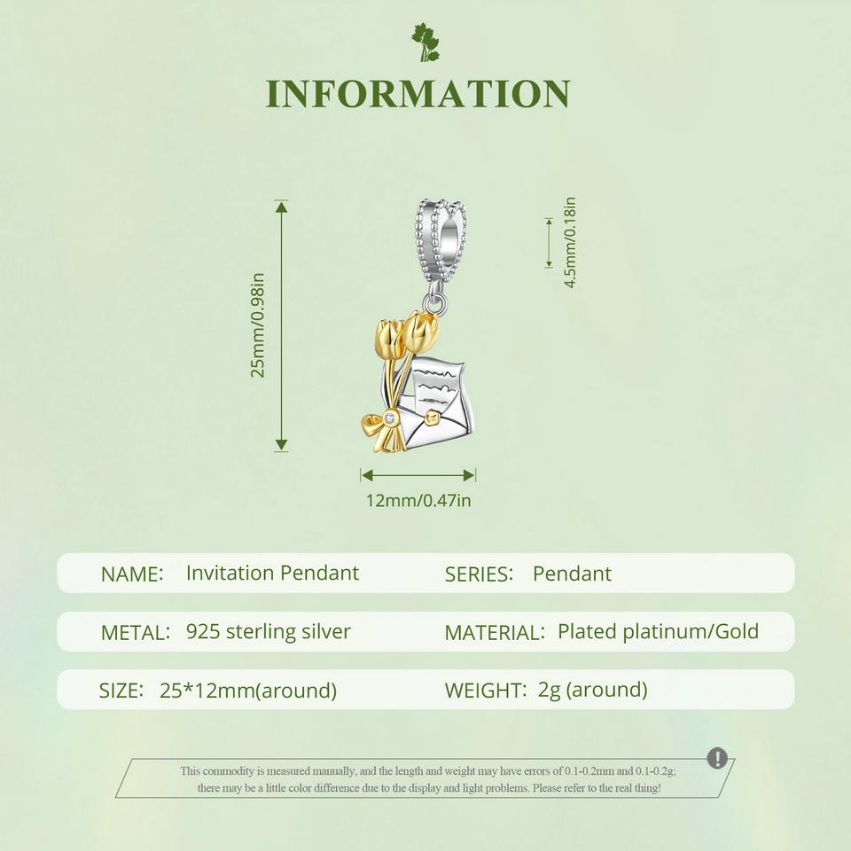 Mărgele din argint 925 BAMOER Seria aurie Brelocuri în formă de umbrelă se potrivesc cu brățara originală din argint, bijuterii pentru femei DIY