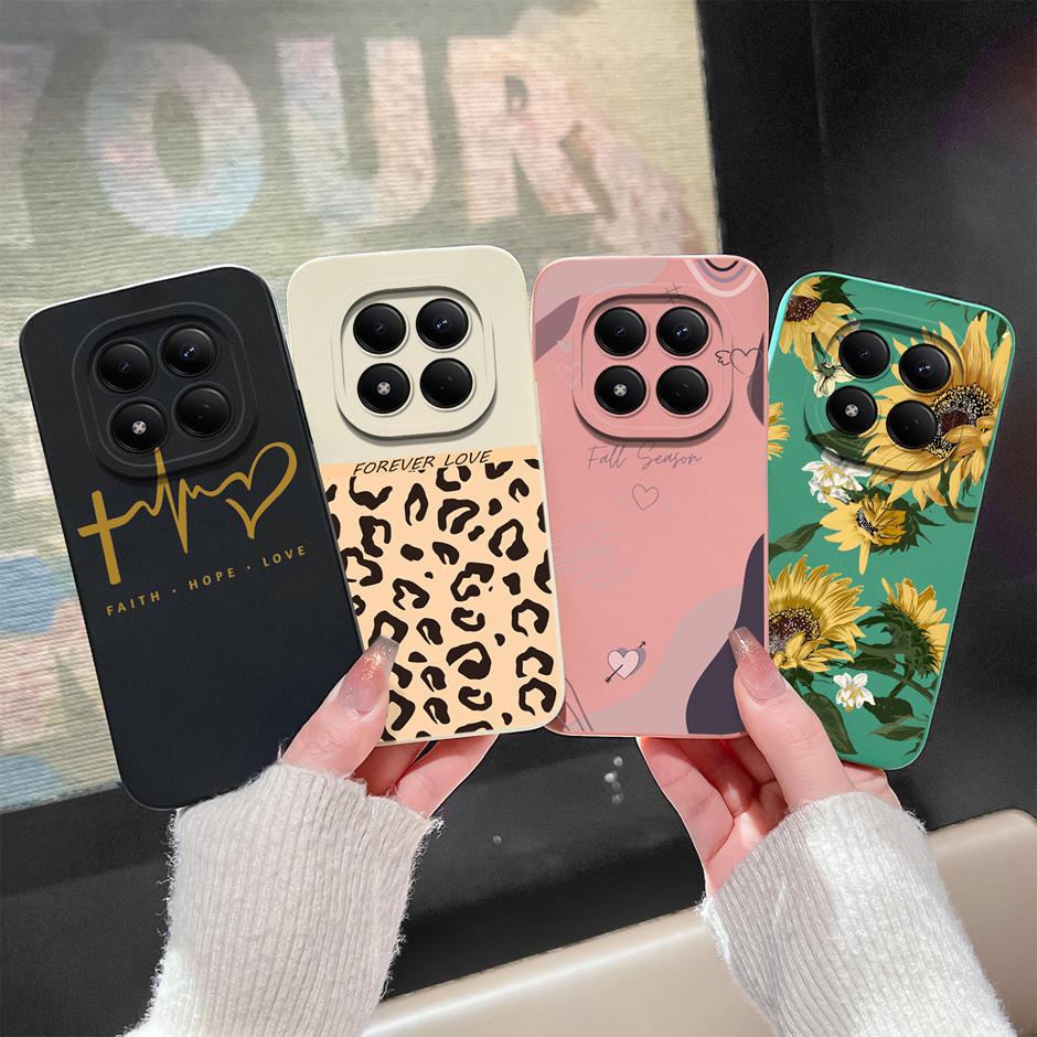 Hüllen Für Redmi Note 15 Pro Plus 4G 5G Cartoon Herz Weiches Silikon Schutzhülle Für RedmiNote15Pro Plus Kratzfest Fundas