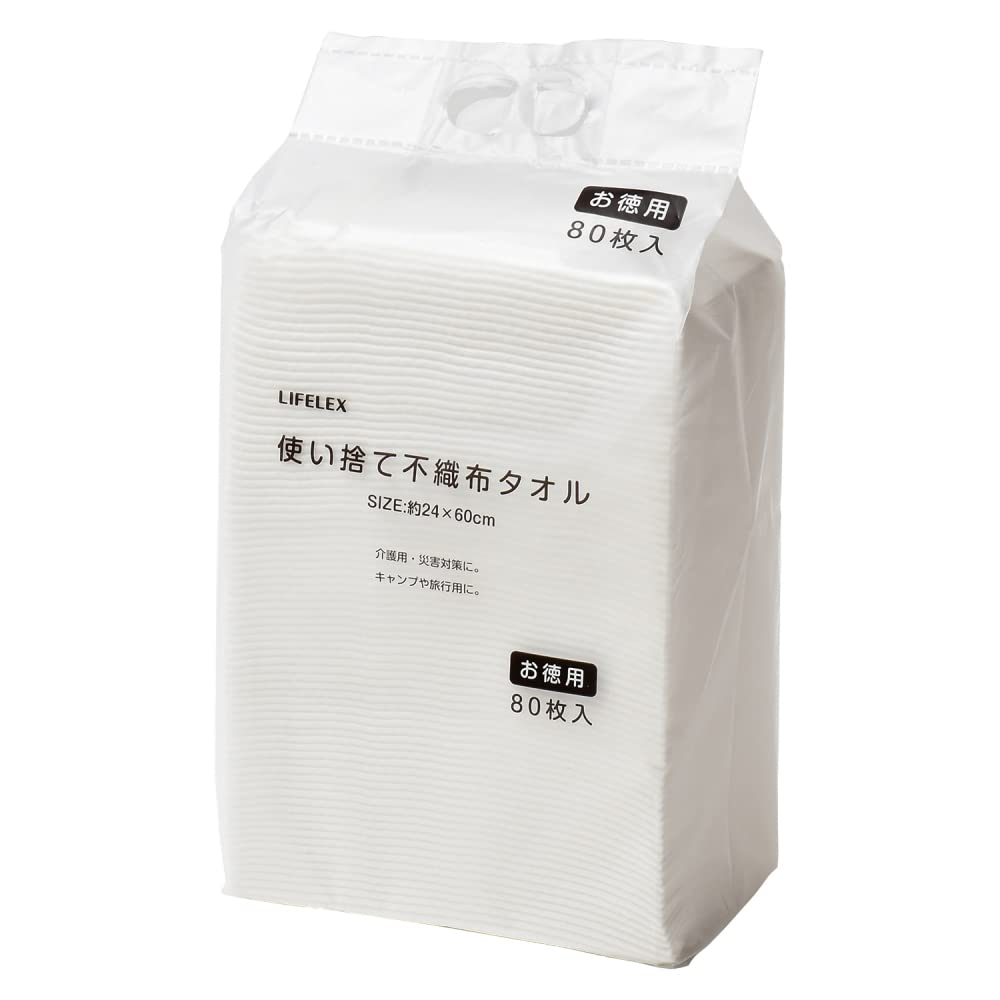 

Konan Original LIFELEX Одноразовое полотенце для лица 24 x 60 см 80 штук Белое Нетканое белый