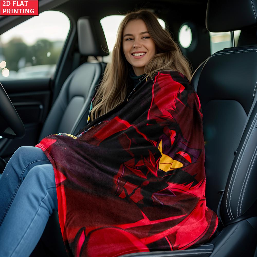 Anime thin Flannel Blanket for Bedrooms,Living Rooms,Sofas Blankets,Offices,Lunch Breaks,Picnics,blanket,blankets fluffy