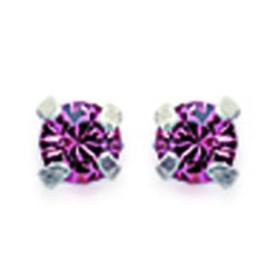 [D1627] - Brilliant Silver Pink Silver - 2 Mm