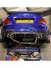 BMW 1M E82 Carbon Fiber Rear Diffuser with Dual Outlet for Quad Exhaust (2011-2013)