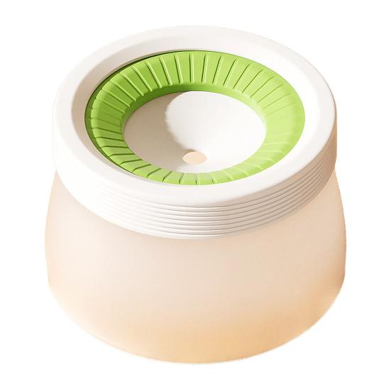 Pomalý dávkovač vody pro psy 1200 ml 600 ml Miska na vodu pro domácí mazlíčky proti rozlití Design s plovoucím diskem Bez nepořádku Dávkovač vody pro kočky psy