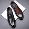 Mode Herren Freizeitschuhe Slipper Leder Rutschfest Büro Arbeitsschuhe Mode Sneakers Männlich Bequem Business Kleiderschuhe Herren
