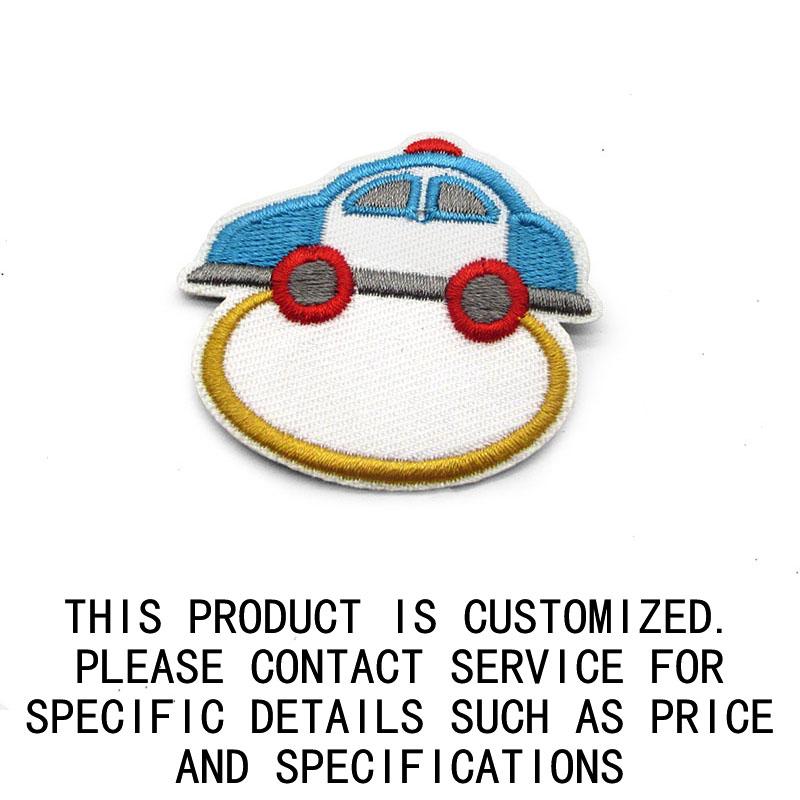 Customized Clothing Label Garment Accessories Woven Badge Patch Uniform Embroidery Patches Customization