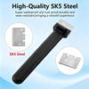 3D Printer Hittebed Schraper, AARDE'S OPPERVLAK, Magnetisch SK5 Staal Mes Meerkleurig Gereedschap Compatibel met Bambu Lab A1 P1 X1 Serie